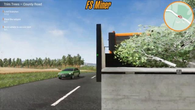 New Construction Game - Road Maintenance Simulator - Trim Trees At Country Road PS5 PS4 PC смотреть онлайн