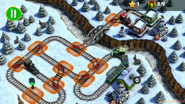 Train Crisis Christmas & Rail Maze 2 Mix Gameplay - Train Puzzle Games - Android Gameplay #126 смотреть онлайн