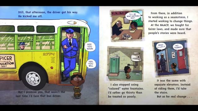 I am Rosa Parks by Brad Meltzer | READ ALOUD смотреть онлайн