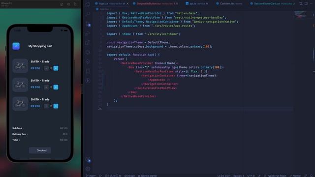 Criando um component de Swipeable com gesture handler смотреть онлайн