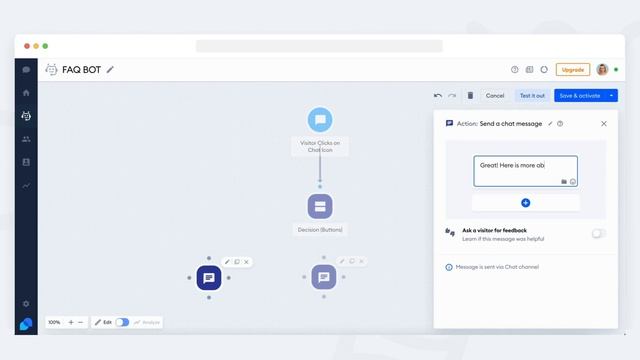 How to Build an FAQ Chatbot for Your Online Store I Tidio смотреть онлайн