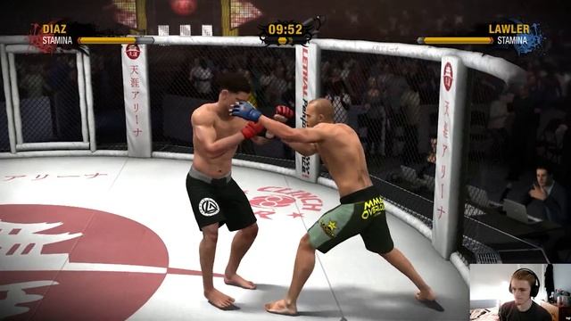 EA Sports MMA! - EA's best MMA game? The most BRUTAL ground & pound! смотреть онлайн