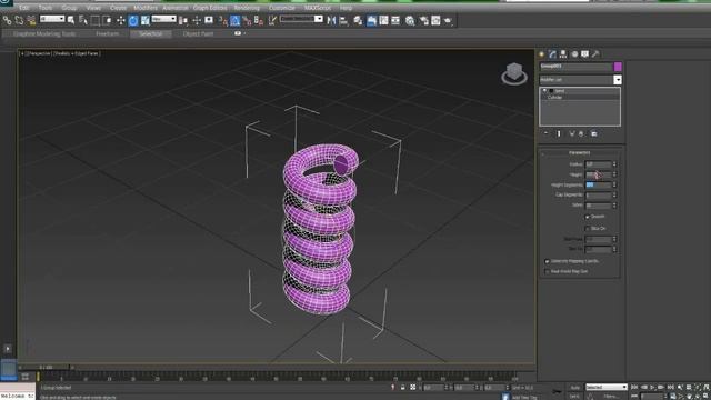 3Ds max #Пружина [RUS] смотреть онлайн