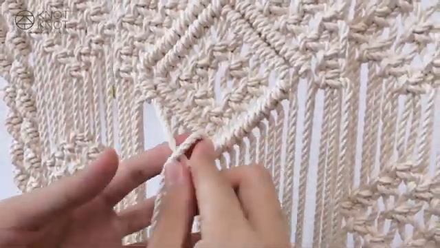 DIY Macrame Wall Hanging Shelf_[360p] смотреть онлайн