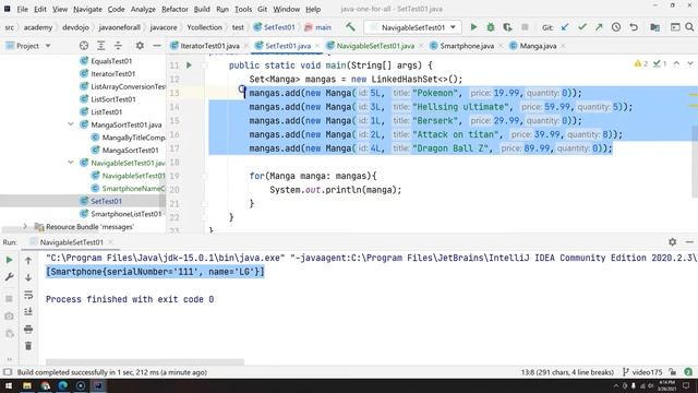 176 - Collection pt 16 - NavigableSet, TreeSet pt 01 смотреть онлайн
