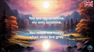 ?Английский По Песням Для Начинающих - 1! ?Песня «You Are My Sushine»