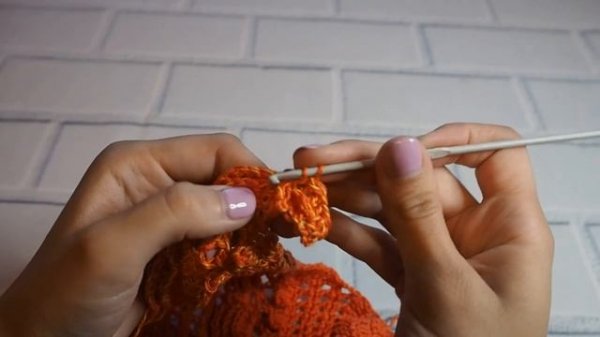 Шаль "Потерянная во времени" (Lost in time) - 2 часть