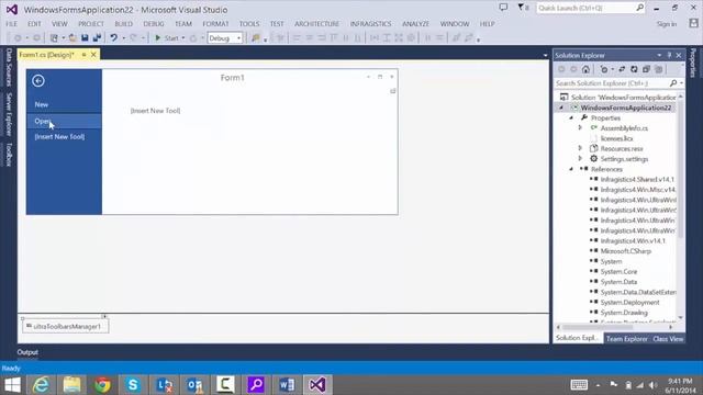 Creating an App with a Backstage View смотреть онлайн