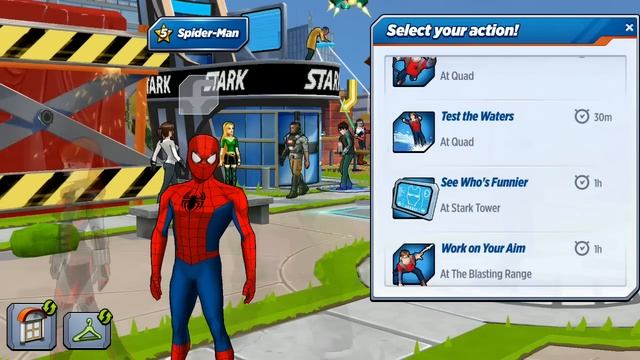 Rank 5 :- Spiderman | Civil War event, Marvel: Avengers Academy Gameplay смотреть онлайн