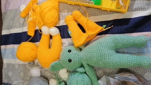 #нижневартовск/ Вязание/Мои попытки/Бабушкин квадрат/Игрушки/ смотреть онлайн