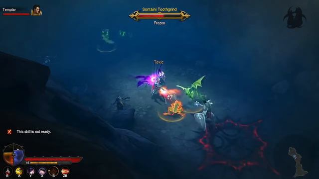 Diablo 3 Part 6 Nintendo Switch Let's Play Demon Hunter Hard Mode смотреть онлайн