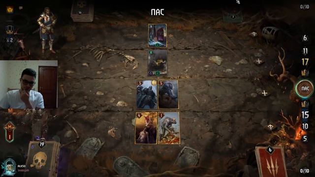 Гвинт. Очень Сильная Колода Чудовищ. Гвинт Неутолимый Голод. Патч 7.2.