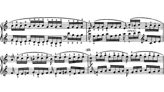 J.B. Cramer Fifty Selected Piano Studies No. 1 смотреть онлайн