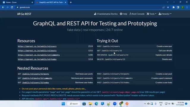 part1 day4 Api Methods смотреть онлайн