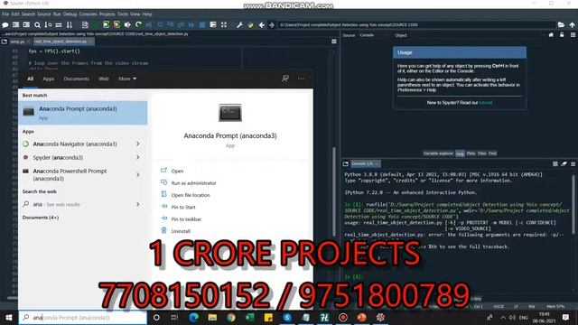 Real Time Object Detection and Tracking Using Deep Learning and OpenCV смотреть онлайн