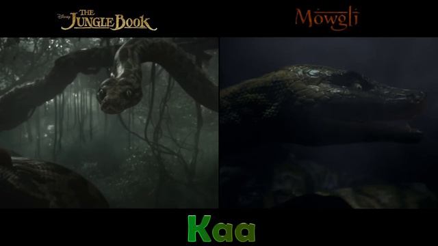 The Jungle Book Vs Mowgli - CGI Animals