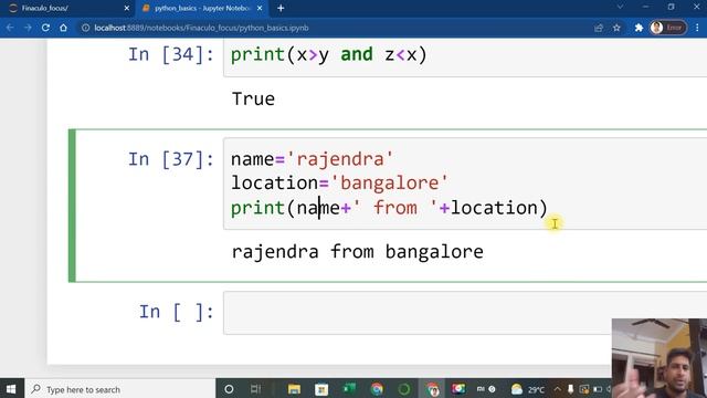 Business Analytics with python for MBA students | Adding String смотреть онлайн