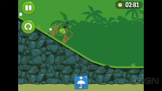 Bad Piggies - Ground Hog Day - 1 - 17 - Walkthrough смотреть онлайн