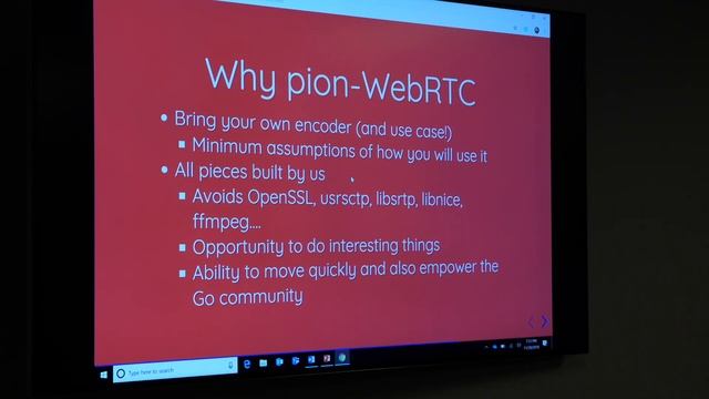 November 2018 Meetup: pion-WebRTC a Golang framework смотреть онлайн
