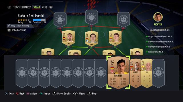 ALABA TO REAL MADRID SBC CHEAPEST SOLUTION! - FIFA 22 смотреть онлайн