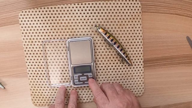 Китайский воблер RUDRA  130 SP C  алиэкспресс  -  распаковка и обзор