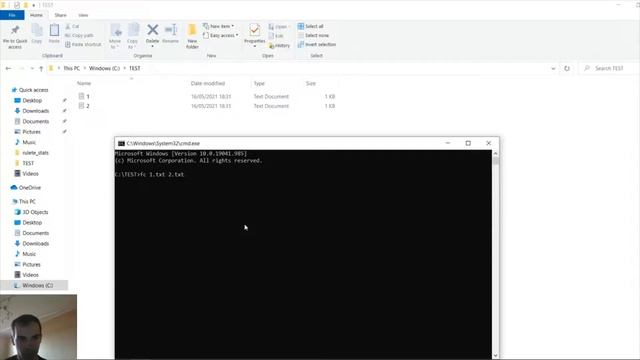How to Compare Two Files in Command Prompt смотреть онлайн