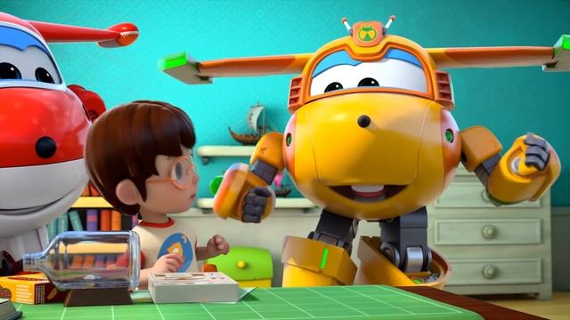 Bottle Boat Bon Voyage | Superwings Season4 | EP36