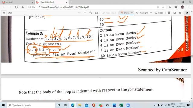 PYTHON Class XI Ch-5, Conditional and Looping Constructs Part-4 -By Sunil Kumar Chittora смотреть онлайн