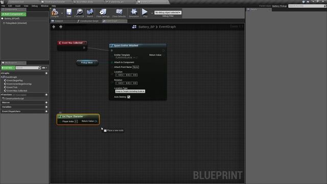 C++ Battery Collector: Adding Particles to the Pickup | 15 | v4.9 Tutorial Series | Unreal Engine смотреть онлайн