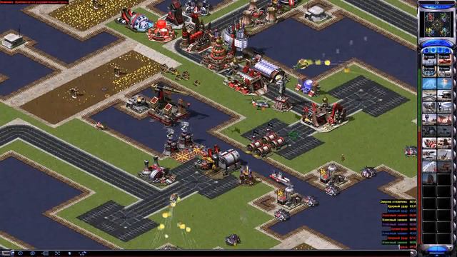 Red Alert 2 YR 7 россия против 1 америка + Super weapon смотреть онлайн