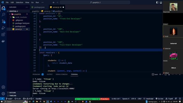 GraphQL part 2 смотреть онлайн