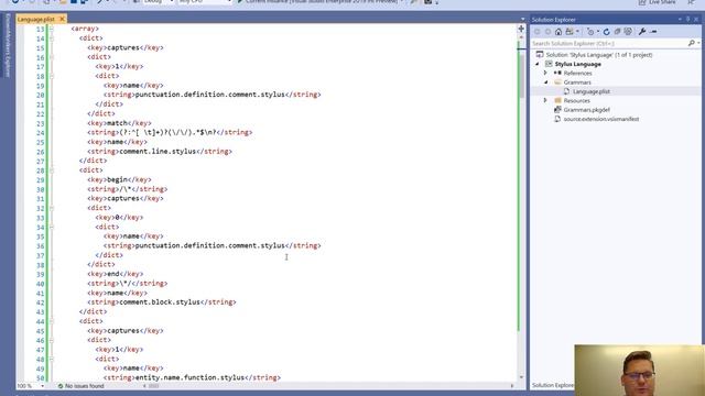 Easily add support for new languages in Visual Studio смотреть онлайн