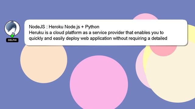 NodeJS : Heroku Node.js + Python смотреть онлайн