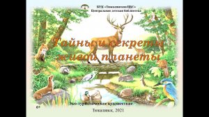 Эко-туристическое путешествие 'Тайны и секреты живой планеты'