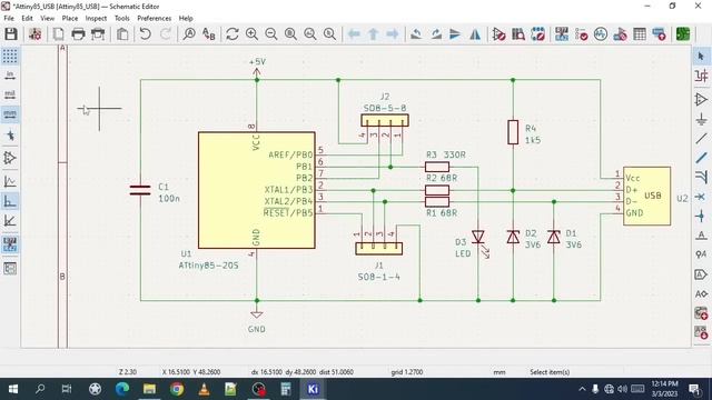 KiCAD 7 PCB Layout in 5 steps смотреть онлайн