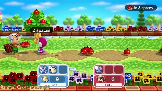 Fruit Path Mini-Game in Animal Crossing: amiibo Festival смотреть онлайн