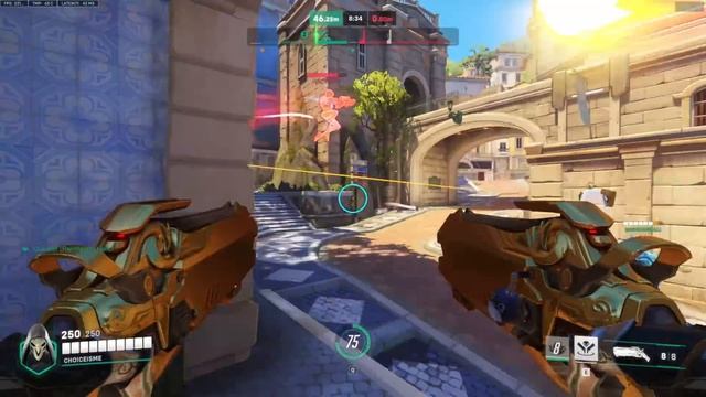 HAMMER TIME - Overwatch 2 Top 500 Gameplay смотреть онлайн