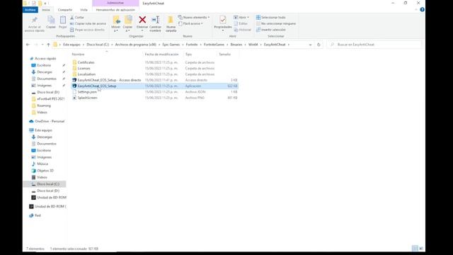 Solución ERROR Fortnite "Easy Anti-Cheat no está instalado - Current (Game 117)" смотреть онлайн
