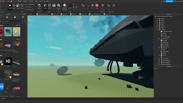 ROBLOX War Of The Worlds Tripod Death Test смотреть онлайн