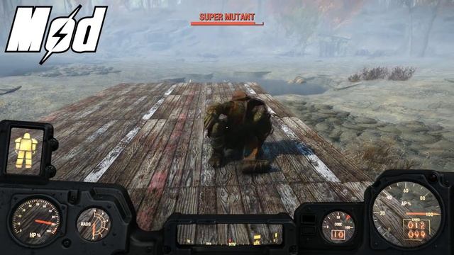 Fallout 4 - More Realistic Pain Train Mod смотреть онлайн