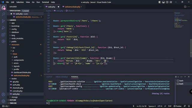 Laravel 9 Routes with Example and Concept Overview смотреть онлайн