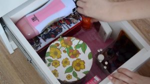 Мой туалетный столик. Косметические запасы. Организация хранения в туалетном столике