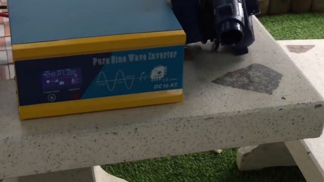 รีวิวการใช้งาน Hybrid Inverter LI-1000W/12V รีวิวไฮบริดอินเวอร์เตอร์ ระบบไฟสำรองสำหรับบ่อปลาคาร์ป