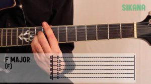 Learn how to play the guitar easily:  Song 2 by Blur