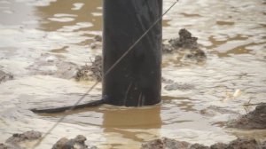 Ангар на винтовых сваях для испытания вагонов