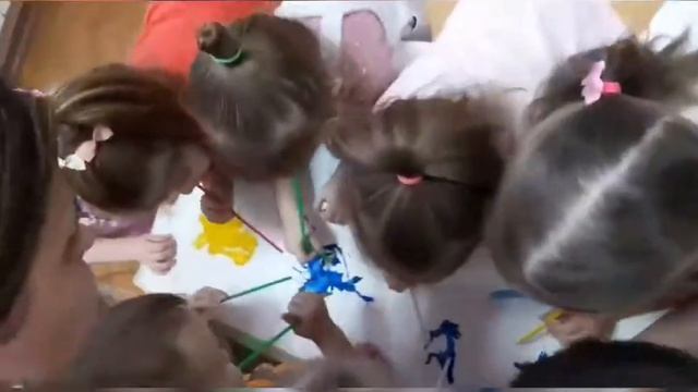 Технология "Кляксография" на занятиях рисования во второй младшей группе смотреть онлайн