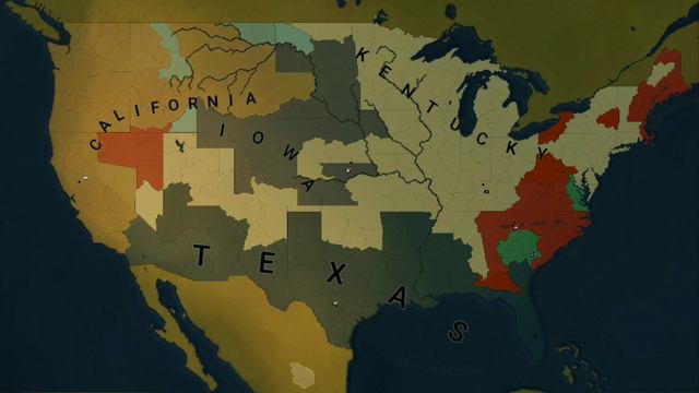 Age Of Civilization 2 - Divided USA Timelapse смотреть онлайн