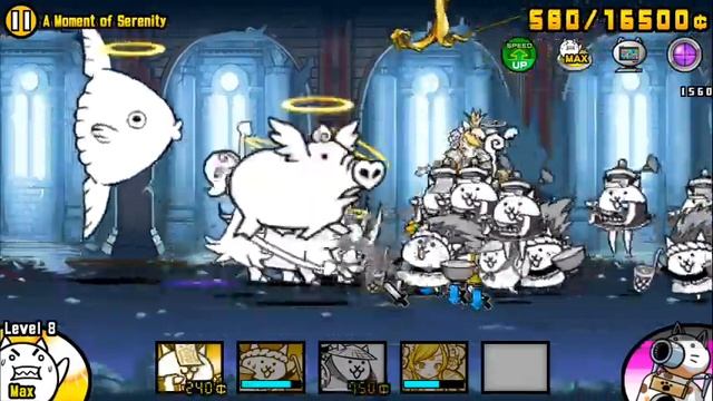 Battle cats English 7.0 End of Legend - A moment of serenity смотреть онлайн