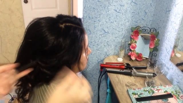ПУЧОК. "Пучок из локонов" на волосы средней длины. LOZNITSA смотреть онлайн