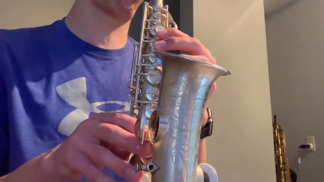 Buescher True Tone Curved Soprano (SN 121758) Play Test смотреть онлайн
